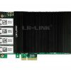 כרטיס רשת LR-LINK LRES2004PT-POE PCIe 1Gbx4 PoE 95W