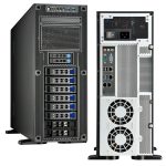 תחנת עבודה Tower 4U HPC Server Up To 4xGPU Low Noise - מבט קדמי