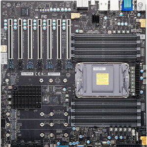 לוח אם שרת SuperMicro מתקדם, תומך במעבדי Intel Xeon Scalable מדור שלישי, מציע מספר רב של חריצי PCIe 4.0, תמיכה בזיכרון DDR4 בנפח גבוה, ומגוון רחב של אפשרויות אחסון, כולל M.2 NVMe.