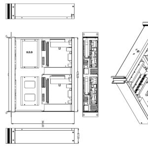 שרת RACKMOUNT 2U DUAL NODE I7-14700