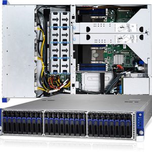 שרת אחסון עם שקע כפול איכותי Thunder SX TN70A-B7106 2U 16 DIMM Dual Socket Xeon SP